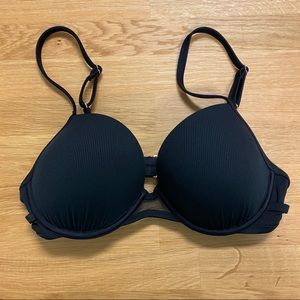 Sea & Shore Black Underwire Bikini Top - 34D